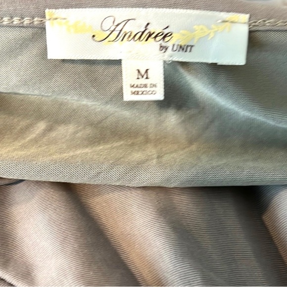 ⭐️Andree By Unit, Softest Rosy Mauve, Front-Knot Dress,So Soft & Easy,Size M - Picture 13 of 16